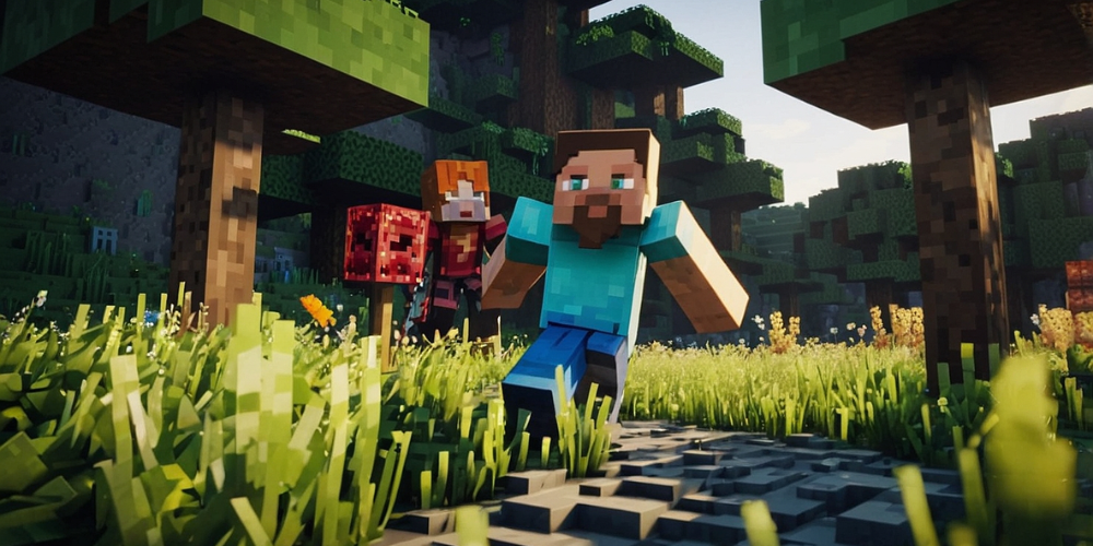 Minecraft: Building a Cross-Platform World: Explore how players collaborate across different platforms to create, explore, and survive in the endless blocky universe of Minecraft